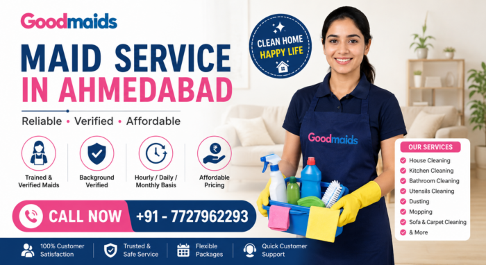 Affordable Maid Service In Ahmedabad For Families
