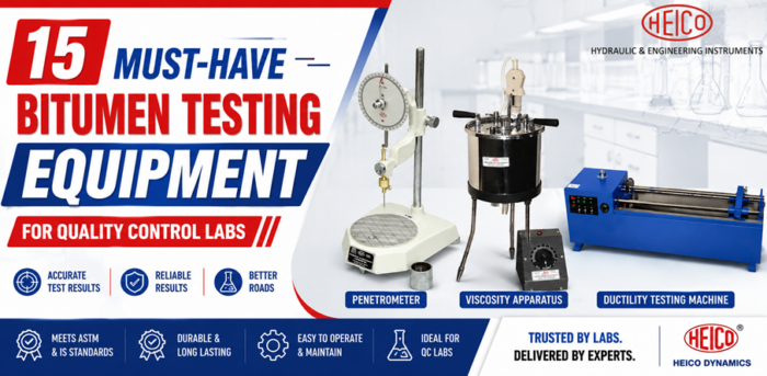 15 Must-Have Bitumen Testing Equipment for Quality Control Labs