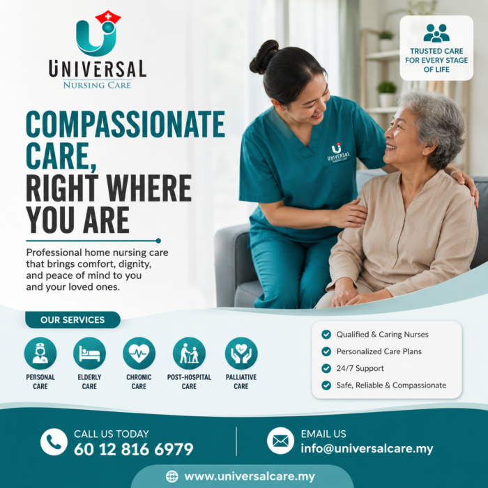 Nurse at Home Services Malaysia – Professional Healthcare in the Comfort of Your Home