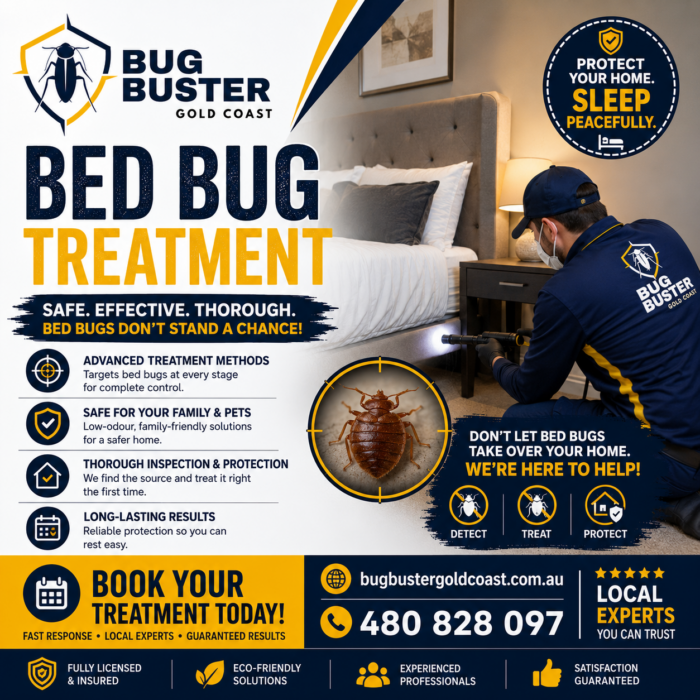 Professional Bed Bug Treatment in Gold Coast – Fast, Safe & Reliable Solutions
