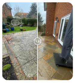 Stubborn Black Spots Ruining Your Patio?