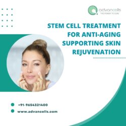 Stem Cell Treatment for Anti-Aging Supporting Skin Rejuvenation
