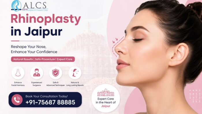 Rhinoplasty in Jaipur – Safe & Natural Nose Surgery