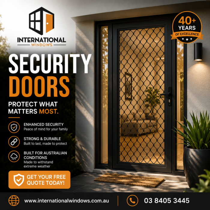 Upgrade Your Home with Premium Security Doors in Melbourne