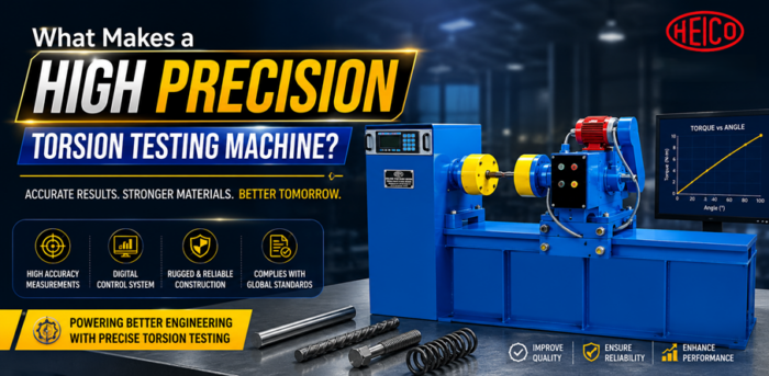 What Makes a High-Precision Torsion Testing Machine?