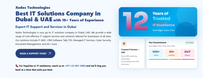 IT Support Companies in Dubai