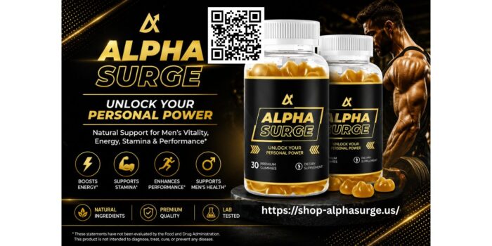 Alpha Surge™ – Natural Male Vitality & Performance Support Formula
