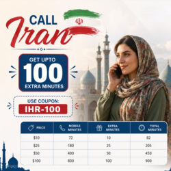 Call Iran Extra Minutes