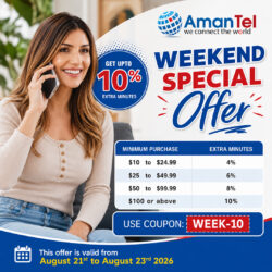Weekend Calling Coupon Code Offer