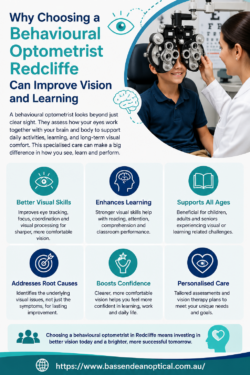 Why Choosing a Behavioural Optometrist Redcliffe Can Improve Vision and Learning