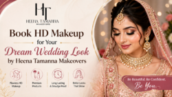 Book HD Makeup for Your Dream Wedding Look by Heena Tamanna Makeovers