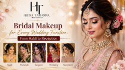 Bridal Makeup for Every Wedding Function: From Haldi to Reception