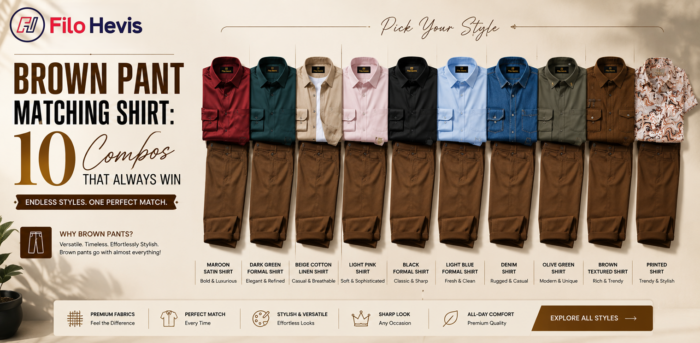 Brown Pant Matching Shirt: 10 Combos That Always Win