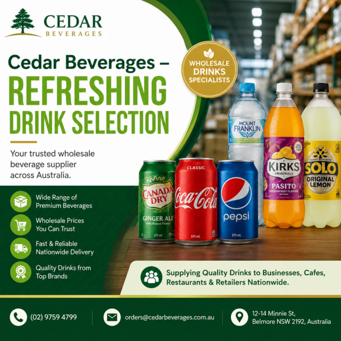 Cedar Beverages – Refreshing Drink Selection