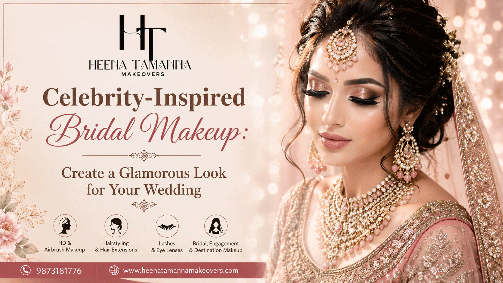 Celebrity-Inspired Bridal Makeup: Create a Glamorous Look for Your Wedding