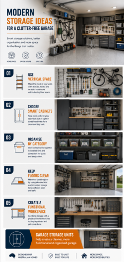 Modern Storage Ideas for a Clutter-Free Garage