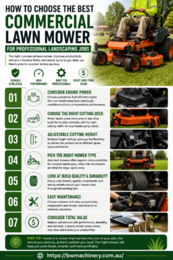 How to Choose the Best Commercial Lawn Mower for Professional Landscaping Jobs
