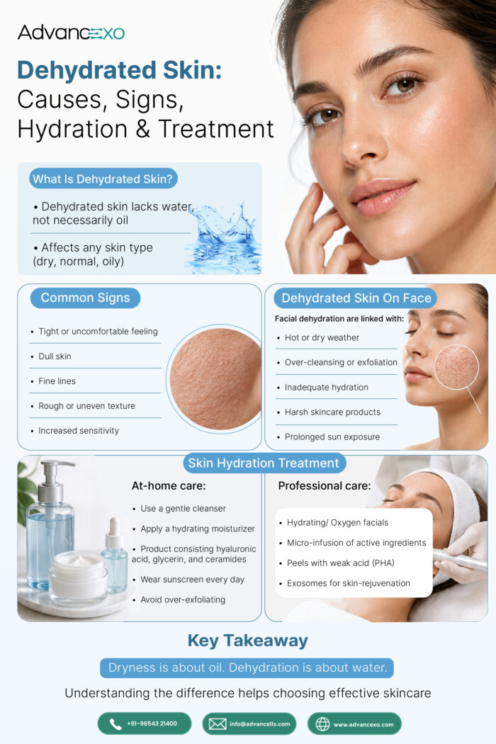 Dehydrated Skin: Causes, Signs, Hydration & Treatment