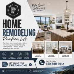 Home Remodeling Pacifica – Complete Home Renovation Services