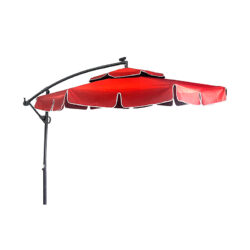 Double Top Umbrella With Wave Flap Manufacturer