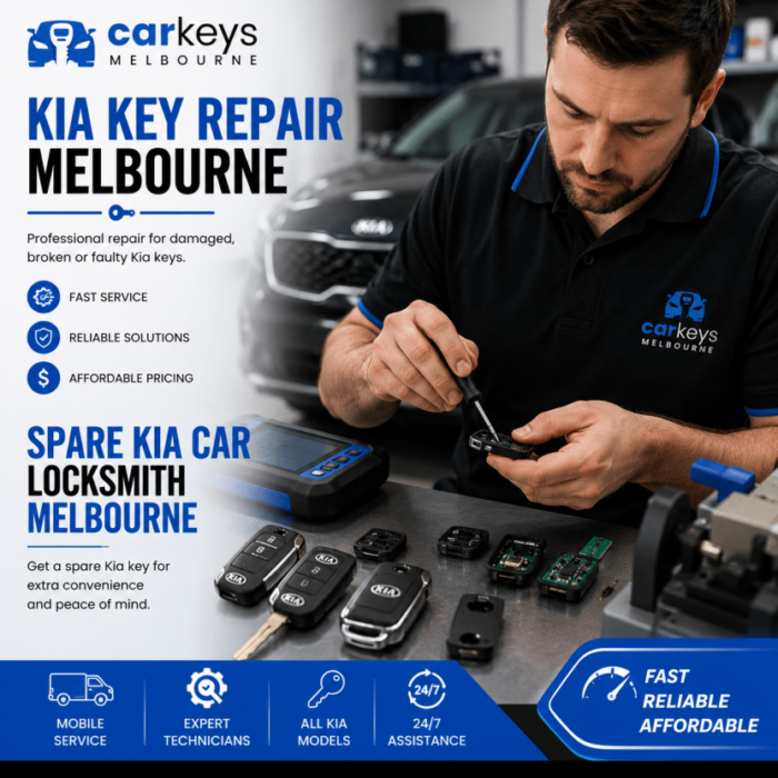 Kia Key Replacement Melbourne For Quick And Reliable Service