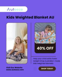 Weighted Blanket for Kids – Supports Calm & Restful Sleep