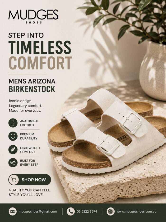 Men’s Arizona Birkenstock Sandals | Mudge’s Shoes