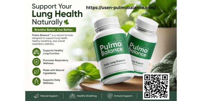 Pulmo Balance™ – Natural Respiratory Support for Clear Breathing & Lung Wellness