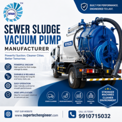 Sewer Sludge Vacuum Pump Manufacturer