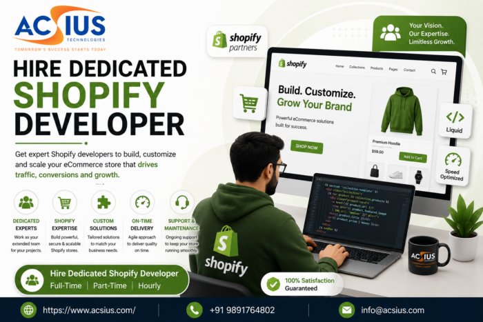 Expert Shopify Web Development Company India