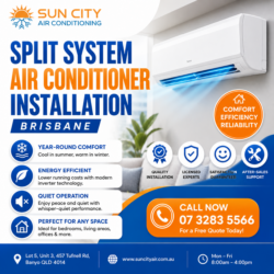 Smart Cooling Starts Here: Split System Air Conditioner Installation