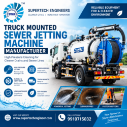 Truck Mounted Sewer Jetting Machine Manufacturer