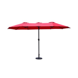 Double-Sided Rectangle Market Umbrella: When the Shape Changes What the Frame Must Do