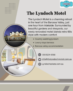 Scenic Estate Wedding Barossa Venue | The Lyndoch Motel