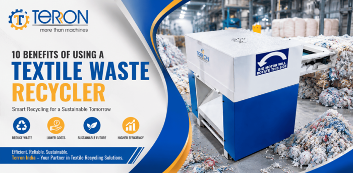 10 Benefits of Using a Textile Waste Recycler