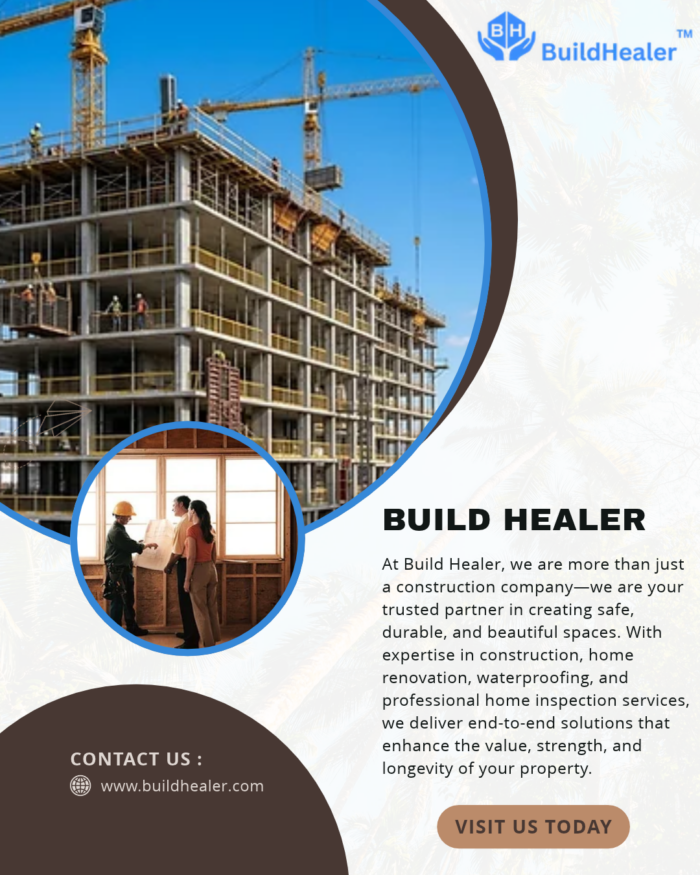 Basement Waterproofing Contractors in Bangalore for Complete Moisture Protection by Buildhealer