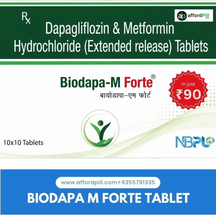 Biodapa M Forte Tablet – Easy Healthcare Shopping at Your Fingertips