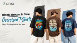 Black, Brown & Blue Oversized T-Shirts: Easy Styling Guide for Men