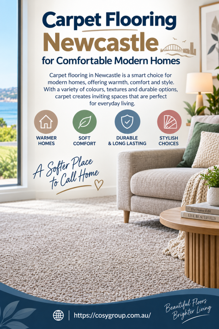 Carpet Flooring Newcastle for Comfortable Modern Homes