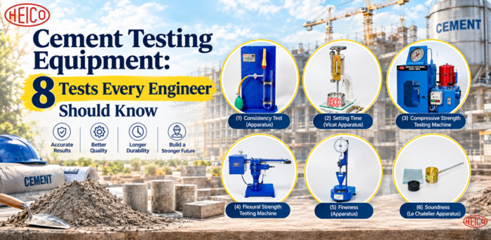 Cement Testing Equipment: 8 Tests Every Engineer Should Know