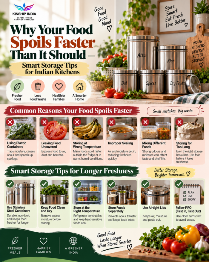 Reduce Food Waste Naturally with Smarter Food Storage Solutions