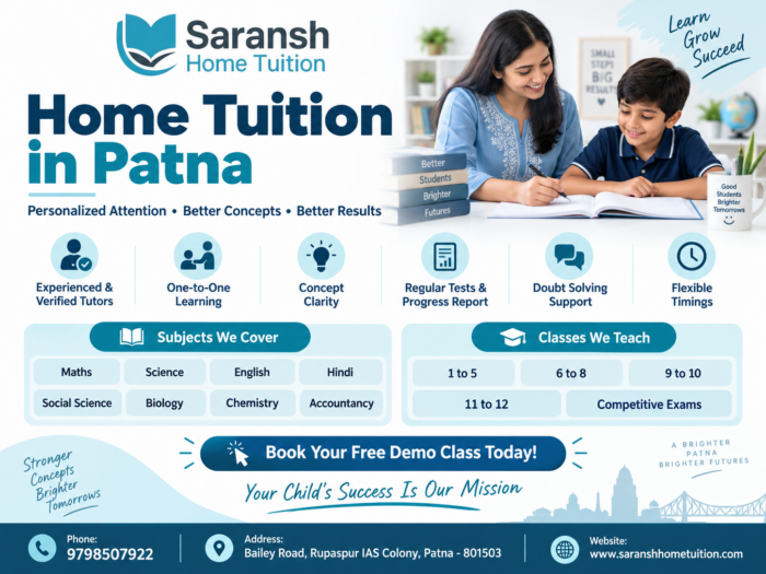 home tuition in patna| saransh home tuition