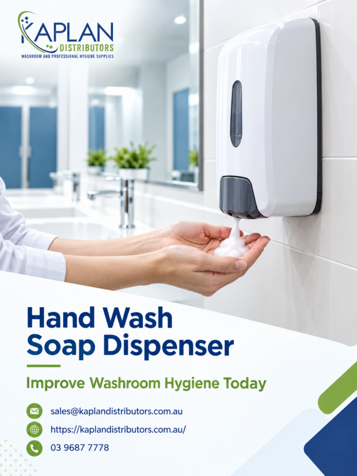 Modern Hand Wash Soap Dispenser for Hygienic Commercial Washrooms