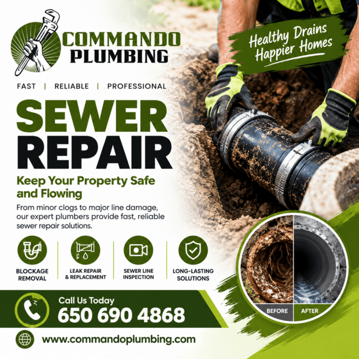 Sewer Repair – Professional Solutions for Reliable Sewer Systems