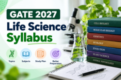 GATE life science 2027 syllabus