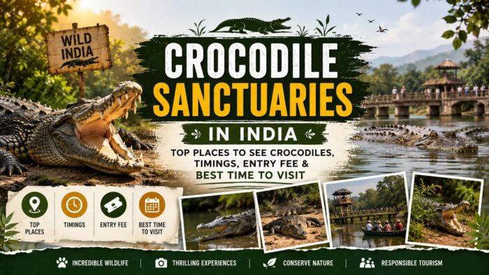 Explore the Best Crocodile Sanctuaries in India