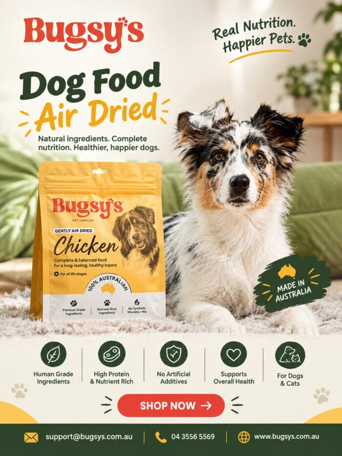 Dog Food Air Dried | Healthy Air-Dried Dog Food by Bugsy’s Pet Supplies