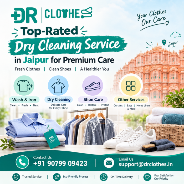 Dry Cleaning Service in Jaipur | Doorstep Dry Cleaning