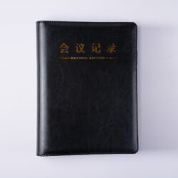 PU Leather Loose-Leaf Notebook: Production Support for Refillable Cover Stationery Manufacturing