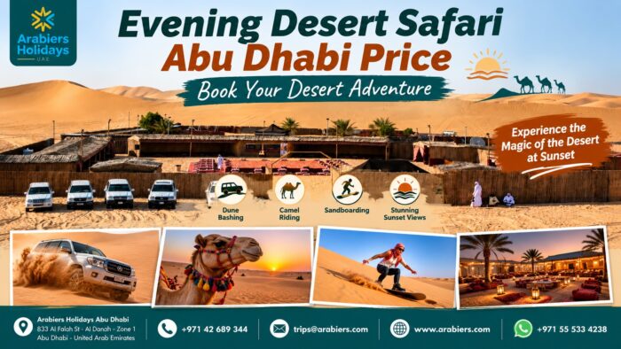 Evening Desert Safari Abu Dhabi Price – Book Your Desert Adventure